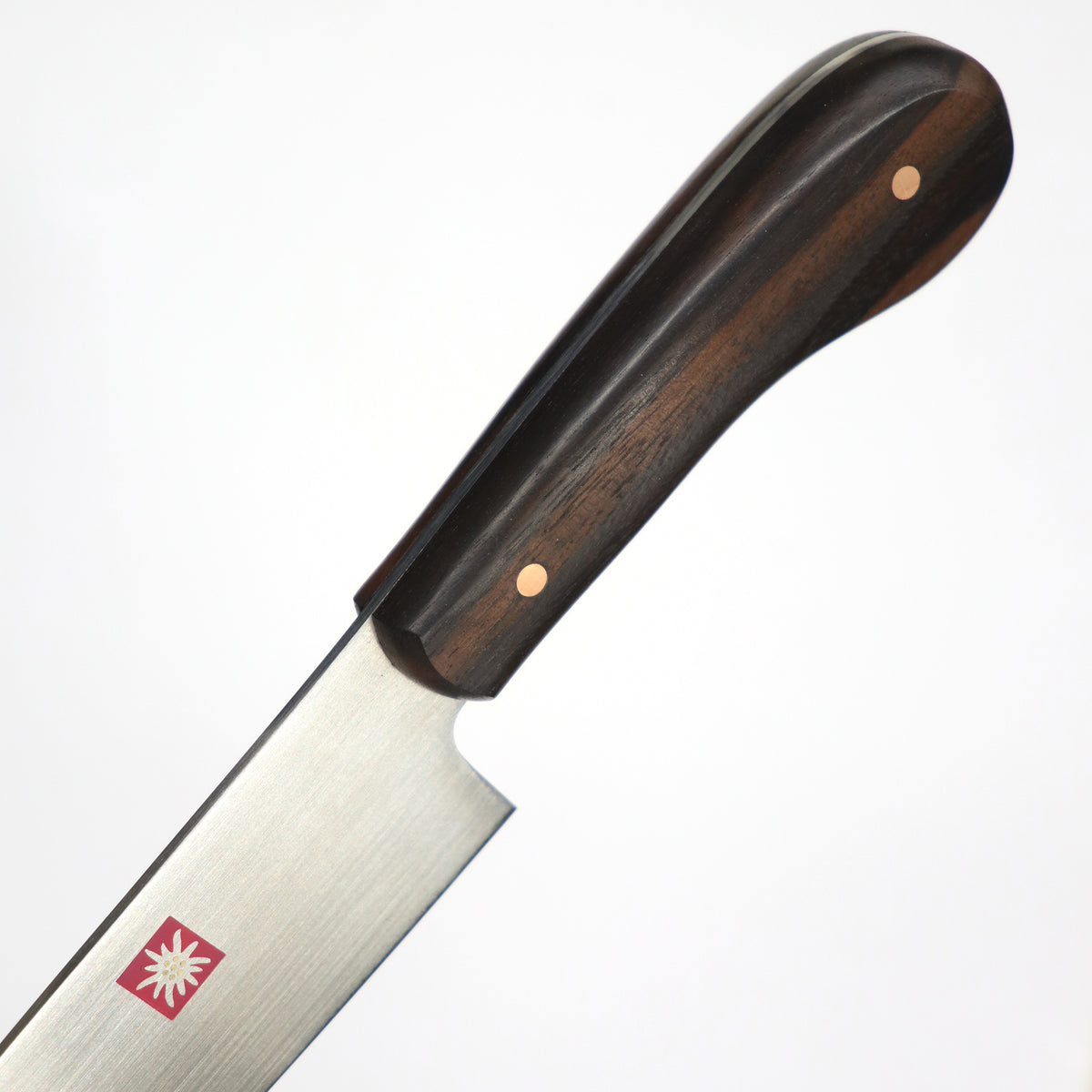 【特別価格】エーデルワイスＬ　牛刀　 160mm　エーデルワイスステンレス鋼　エボニーハンドル