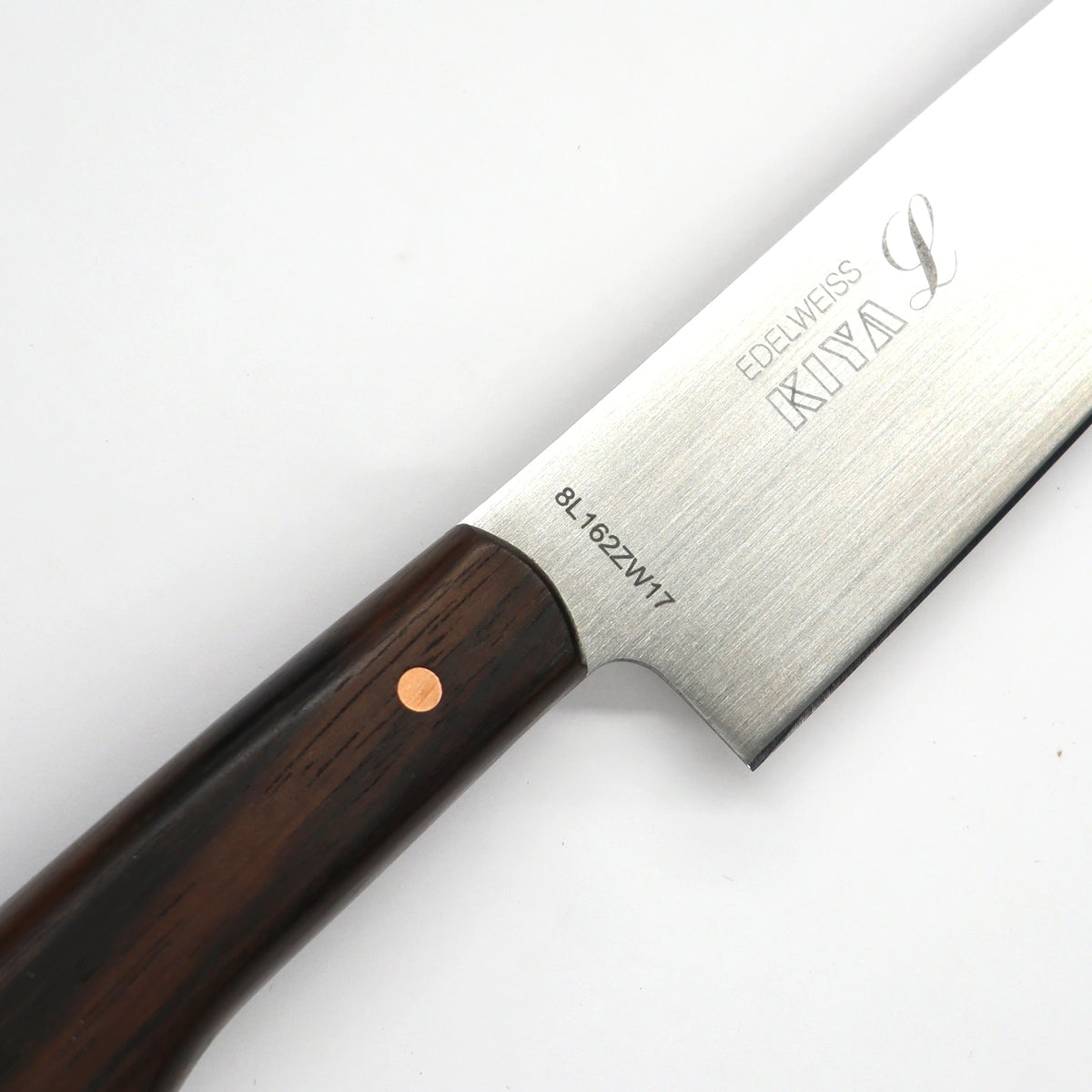【特別価格】エーデルワイスＬ　牛刀　 160mm　エーデルワイスステンレス鋼　エボニーハンドル