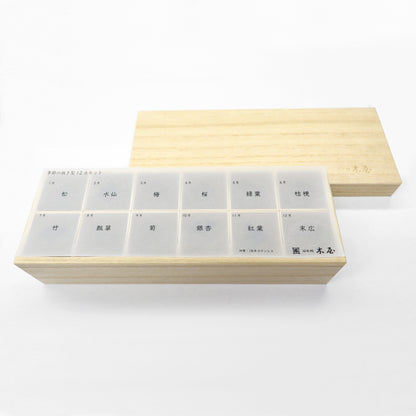 日本橋木屋　季節の抜き型　12点セット