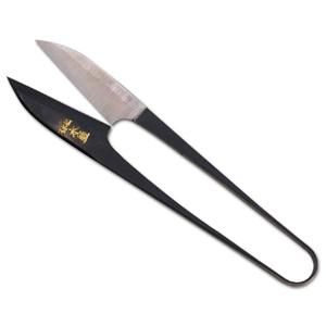 【在庫限り販売終了品】握鋏　黒イブシ　木屋　120mm